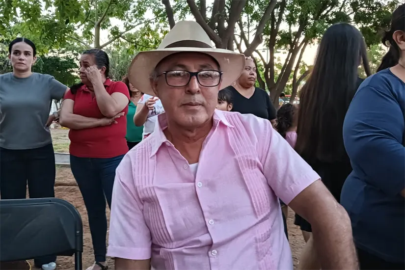 Durante el evento, Tus Buenas Noticias platicó con el señor Jesús Édgar Ríos Ovalles, vecino fundador del fraccionamiento Antonio Nakayama, quien compartió algunas de sus experiencias.