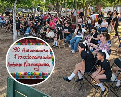 Celebran 30 años del Fraccionamiento Antonio Nakayama con un festival artístico, cívico y deportivo