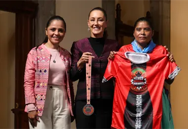 Claudia Sheinbaum aborda temas internacionales, apoyo al campo y la carrera México Imparable en La Mañanera del 31 de octubre