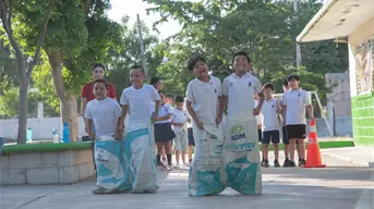 Deporte, diversión y valores: IMDEC realiza jornada recreativa en primaria 21 de Marzo 1806 en Culiacán