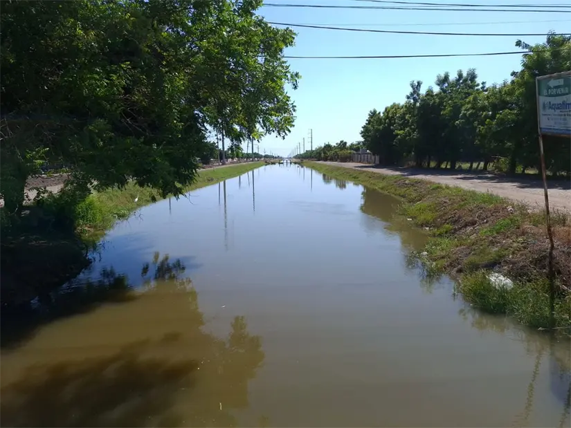 Con el fin de la temporada de lluvias empieza la extracción de agua de las presas para el inicio de cultivos en Sinaloa