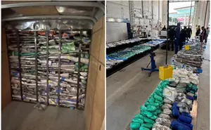 Estados Unidos realiza decomiso histórico de armas en frontera con México; hay 2 detenidos