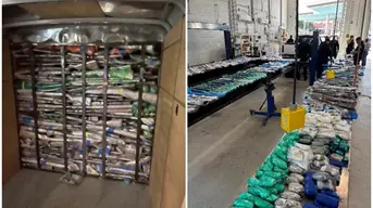 Estados Unidos realiza decomiso histórico de armas en frontera con México; hay 2 detenidos