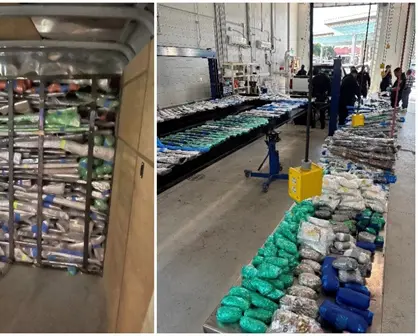 Estados Unidos realiza decomiso histórico de armas en frontera con México; hay 2 detenidos