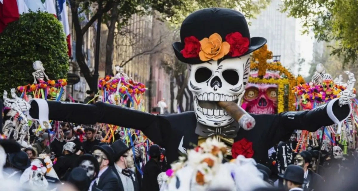 Estas son las fechas y horarios del desfile de Día de Muertos y la Ofrenda Monumental. Foto: cortesía