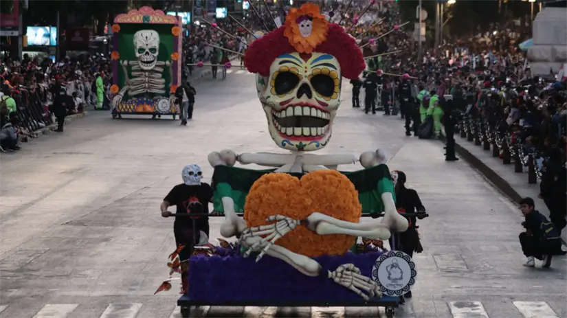 Disfruta del desfile del Día de Muertos 2025 en CDMX. Foto. cortesía.