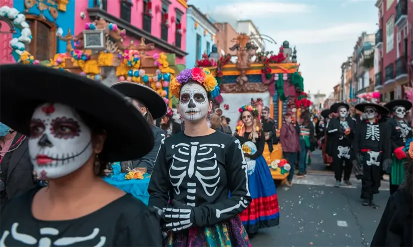 Día de Muertos como lo conocemos en la actualidad. Foto: cortesía.