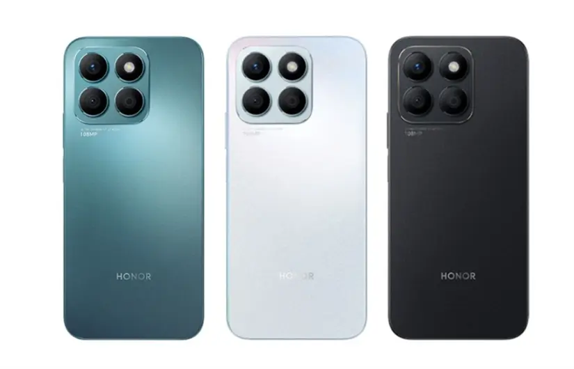 Honor X8b con memoria de almacenamiento de hasta 512 GB. Foto: Cortesía