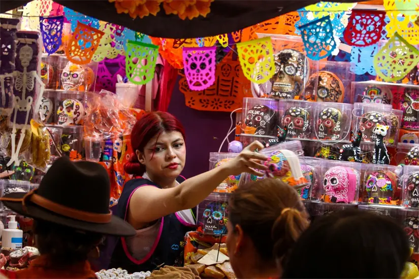 Feria del Alfeñique, hasta el 3 de noviembre. Foto: Cortesía