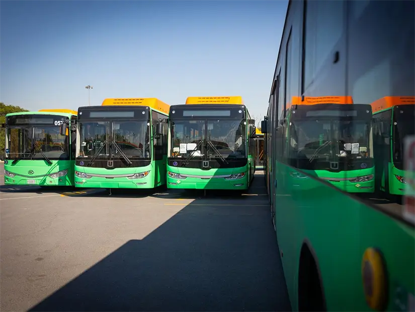 60 nuevas unidades se suman al transporte público de Nuevo León. Foto: Cortesía