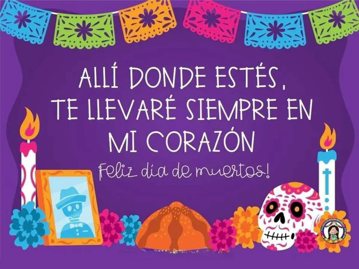 Mensajes bellos para recordar a tu esposa o esposo en el Día de Muertos 2025. Foto: Pinterest