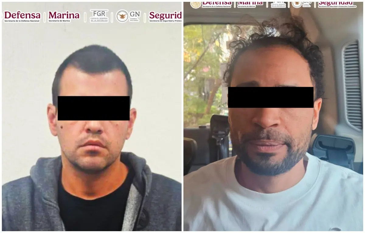 Las detenciones ocurrieron de forma simultánea en distintos puntos de la CDMX. Fotos: SSPC