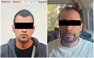 Detienen en CDMX a dos estadounidenses buscados por conspiración criminal en EU