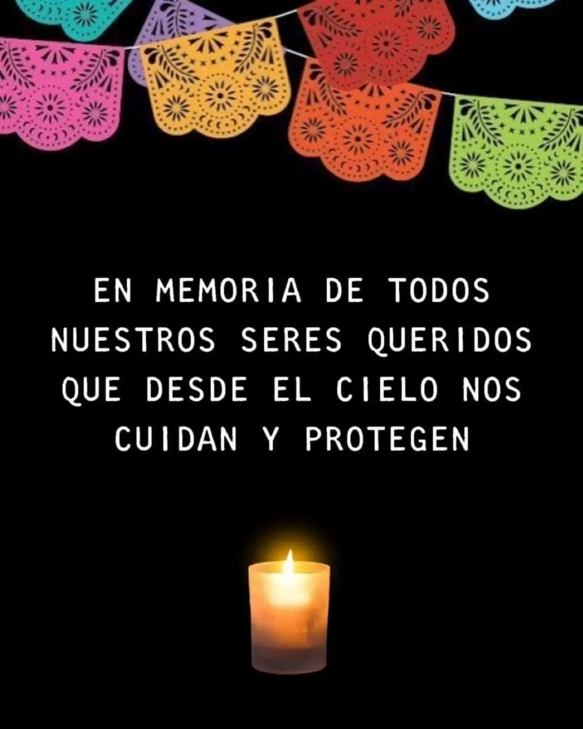 Mensajes bonitos para mi esposa o esposo este Día de Muertos. Foto: Pinterest