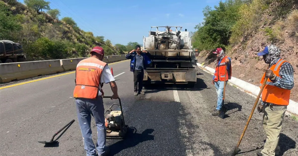 Sinaloa suma 26 millones de pesos invertidos en bacheo de carreteras