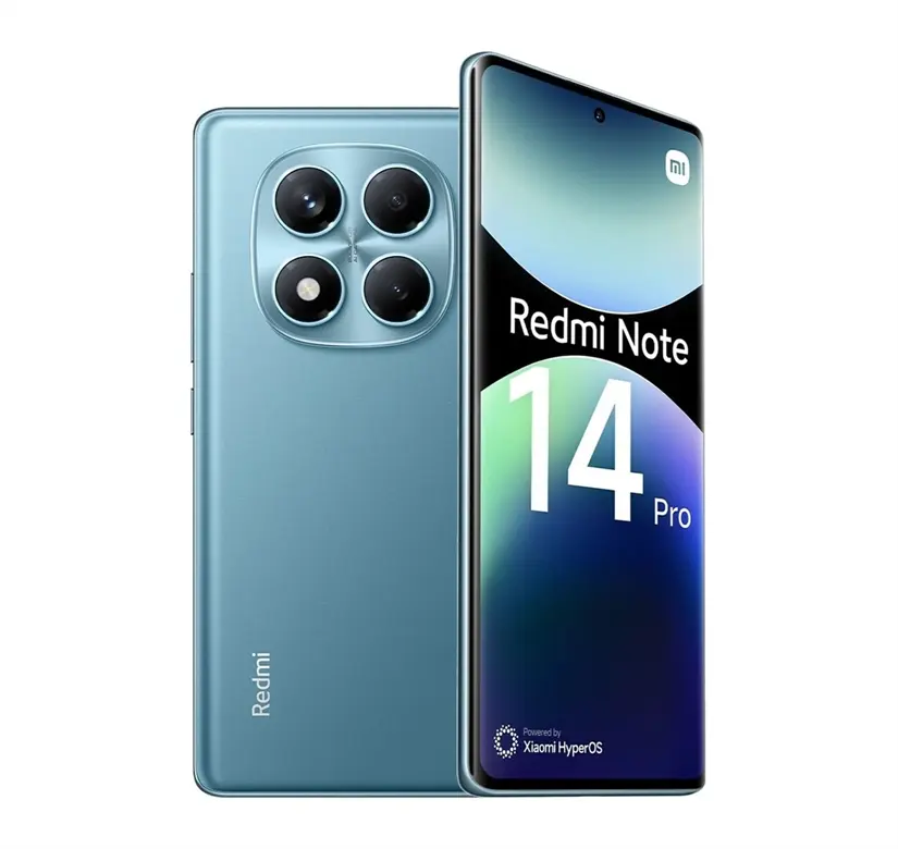 Xiaomi Redmi Note 14 Pro con el sistema operativo, Android 4. Foto: Cortesía