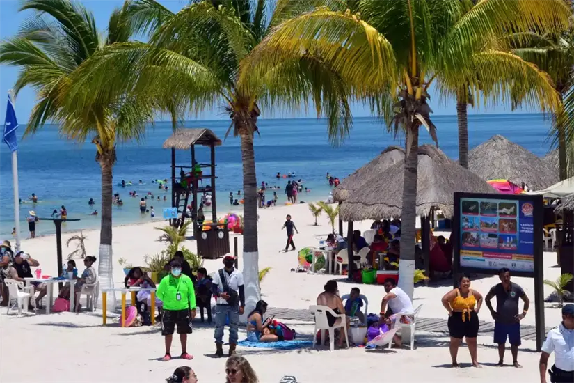 Playa Bonita en Campeche. Foto: Cortesía.