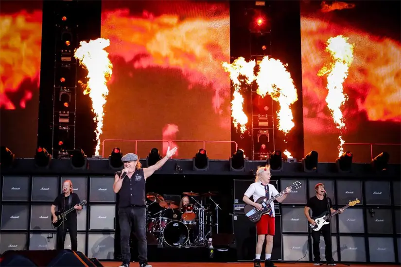 AC/DC estará llegando a México el 7 de abril de 2026. Foto: Cortesía. 