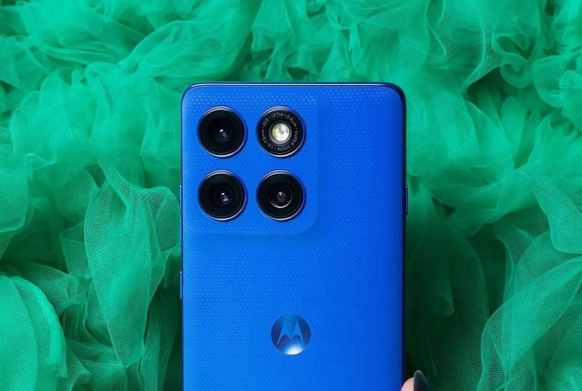 Motorola Edge 60 Pro con cámara principal de 50 megapíxeles. Foto: Cortesía