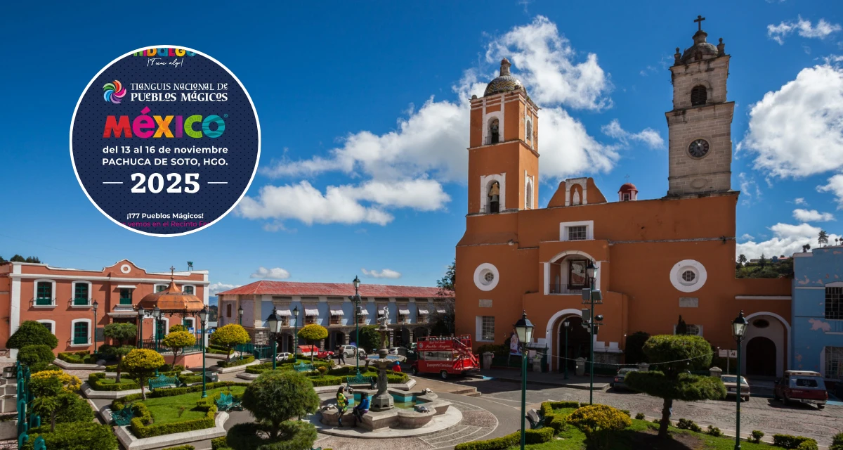 Falta poco para la celebración del Séptimo Tianguis Nacional de Pueblos Mágicos en Hidalgo. Foto: Cortesía.