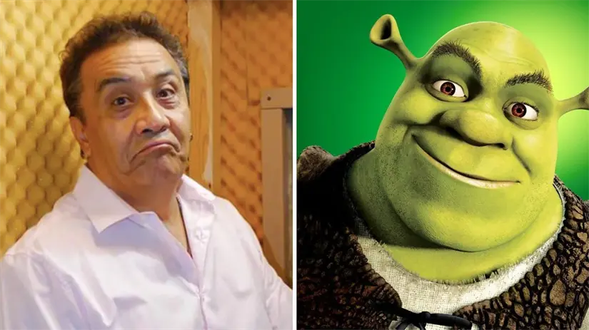 Obregón logró adaptar perfectamente a Shrek al español. Foto: Cortesía