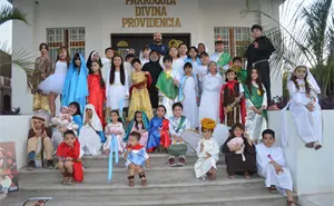Infancia con fe: niños y niñas celebran la santidad con alegría en la colonia Emiliano Zapata, Culiacán