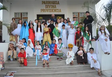 Infancia con fe: niños y niñas celebran la santidad con alegría en la colonia Emiliano Zapata, Culiacán