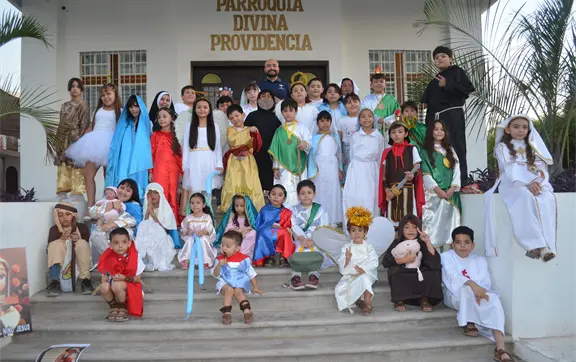 Infancia con fe: niños y niñas celebran la santidad con alegría en la colonia Emiliano Zapata, Culiacán