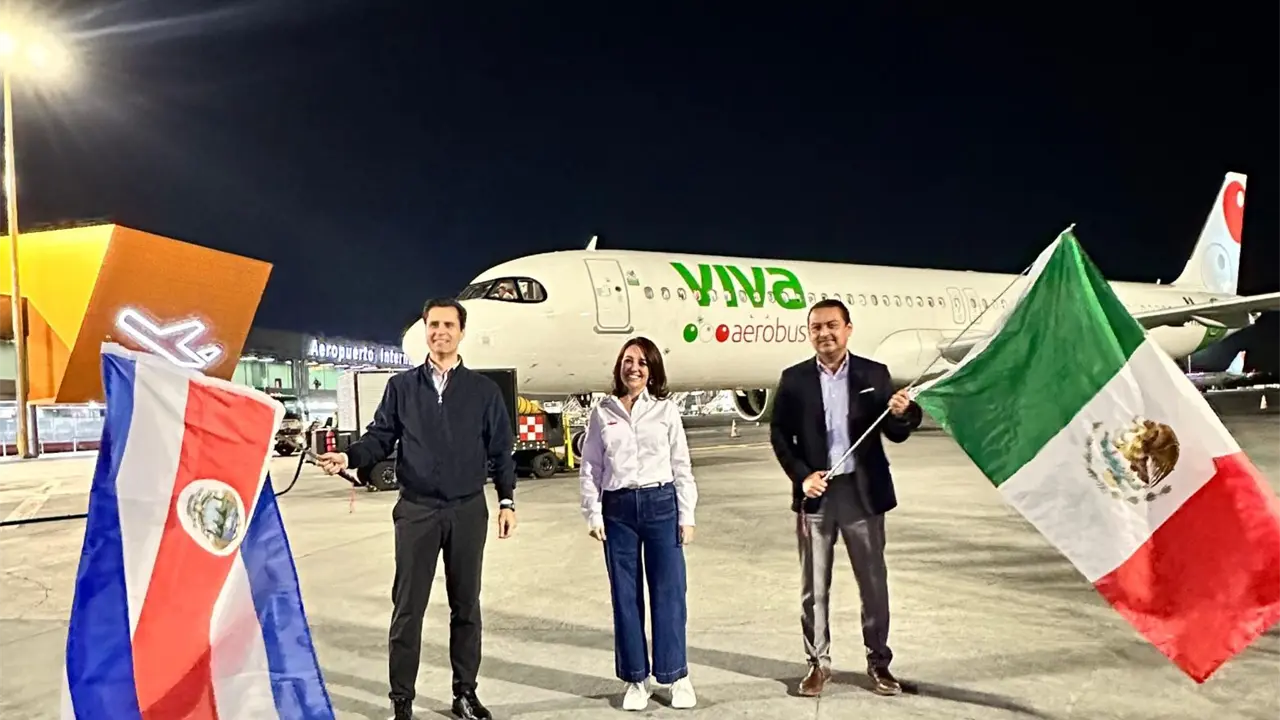 Arranca operaciones el vuelo Monterrey-San José, Costa Rica. Foto: Enfoque Monterrey