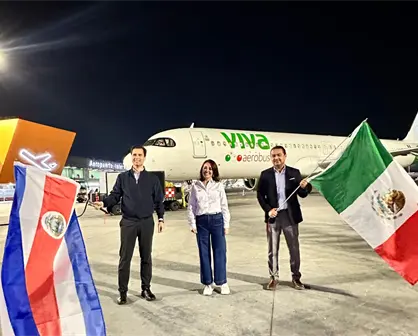 Inicia operaciones el vuelo Monterrey-San José, Costa Rica