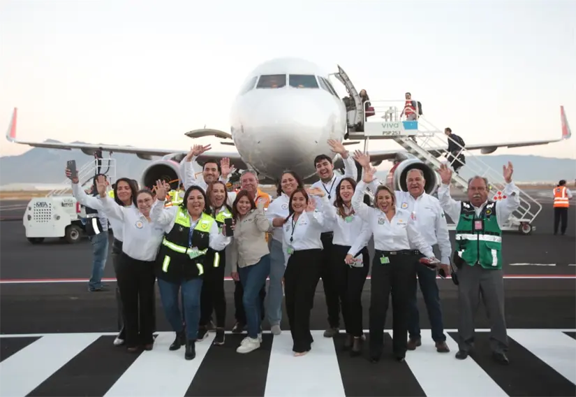 Inicia operaciones la ruta AIFA–Saltillo. Foto: Cortesía