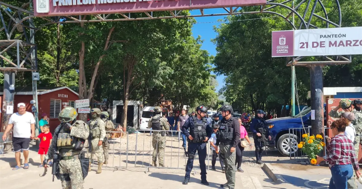 Con saldo blanco y más de 110 mil visitantes culmina el “Operativo Interinstitucional Panteones 2025” en Culiacán