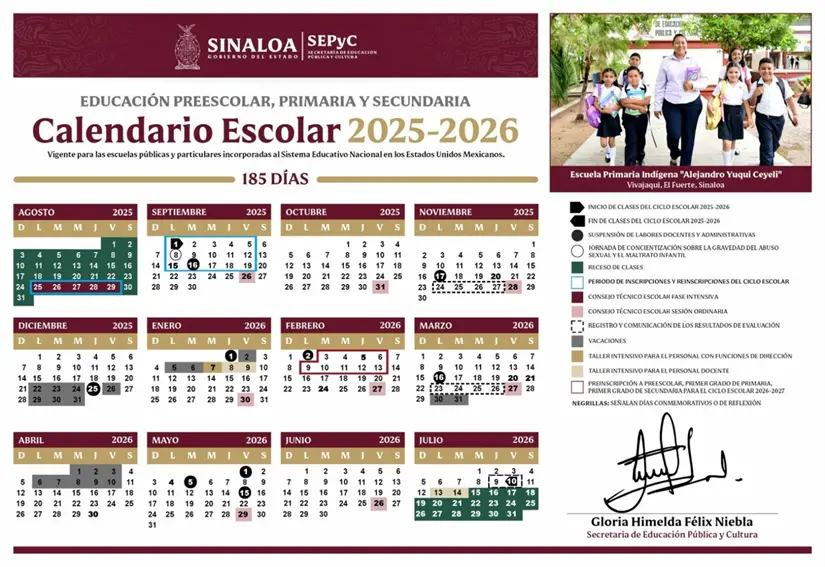 Estos son los megapuentes en noviembre, de acuerdo al calendario 2025-2026. Foto: Cortesía.