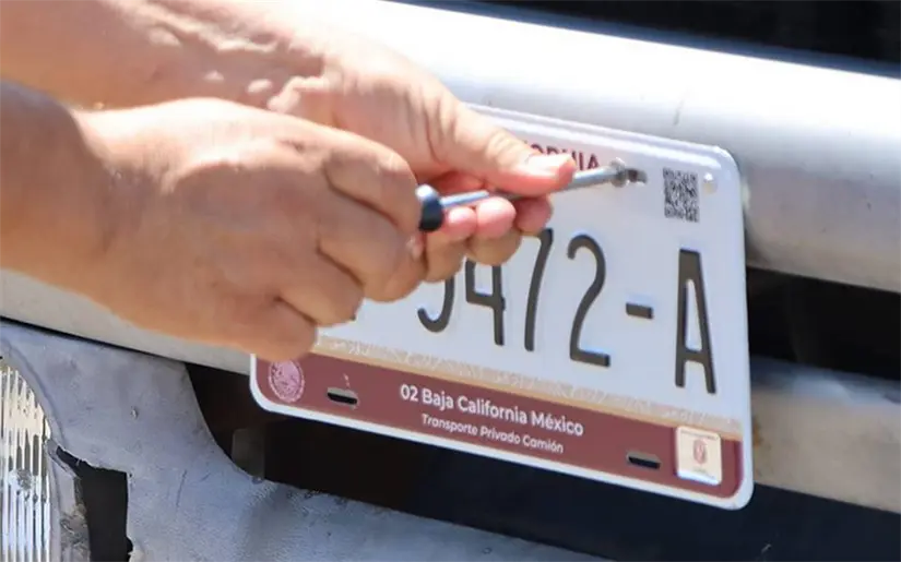 Estos son los requisitos para dar de baja las placas en Baja California. Foto: Cortesía.