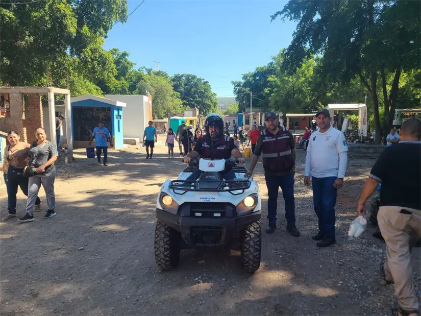 Autoridades realzaron recorridos de seguridad en los panteones de Culiacán.