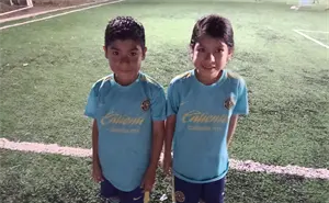 Talento culichi desde la infancia, los gemelos que entrenan en Alturas del Sur para llegar al América