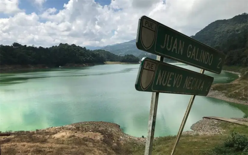 Presa Necaxa inaugurada por el exgobernador Porfirio Díaz. Foto: Cortesía.