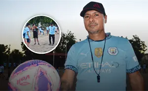 Con un silbato, un balón y todo el corazón, Efraín Anguiano guía a sus Cachorros a perseguir sus sueños en la colonia Progreso, Culiacán