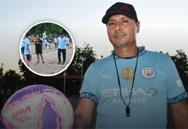 Con un silbato, un balón y todo el corazón, Efraín Anguiano guía a sus Cachorros a perseguir sus sueños en la colonia Progreso, Culiacán