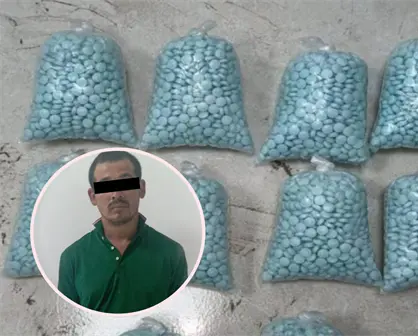 Culiacán: aseguran más de 10 mil pastillas de fentanilo y detienen a 2, entre ellos un menor de edad