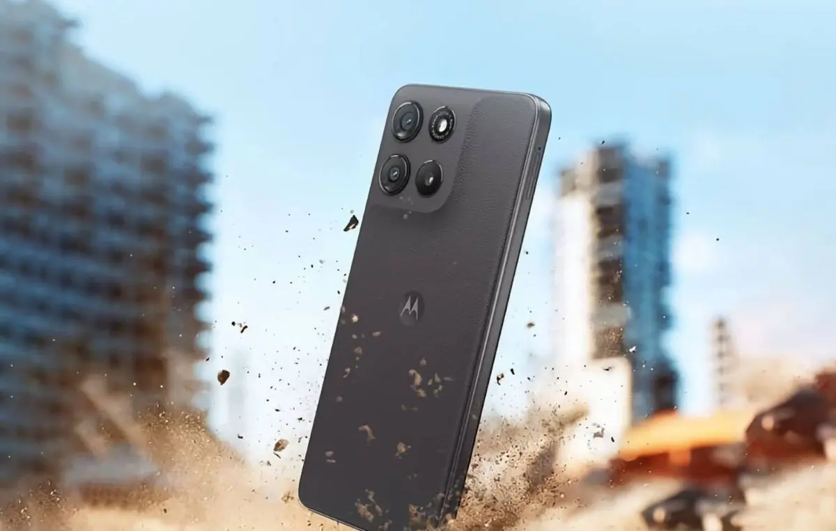 El nuevo celular barato de Motorola de la gama media, que trae batería brutal de 7,000 mAh