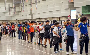 Selección de tiro con arco de Hidalgo obtiene medalla de plata en Copa Calaveras