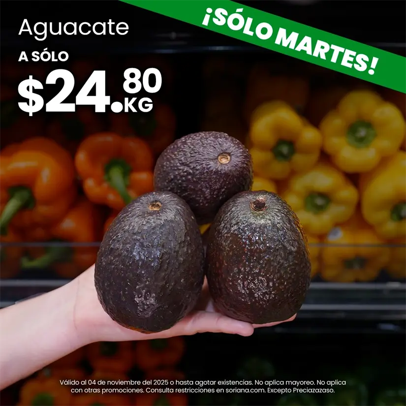 Aprovecha las ofertas del Martes y Miércoles del Campo. Imagen: Soriana