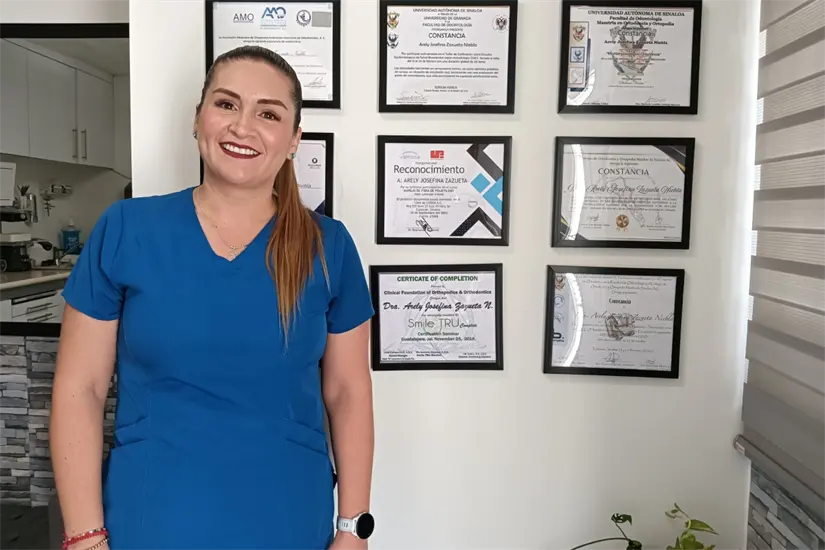 Arely Zazueta Niebla, odontóloga de profesión, sueña con preparar al personal médico para abordar con empatía el duelo gestacional y con dejar una huella positiva en la comunidad, en honor a sus hijos.