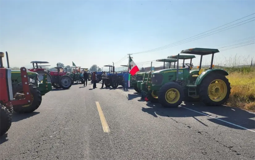 Los bloqueos son una protesta que busca un mejor precio para el maíz. Foto: cortesía.