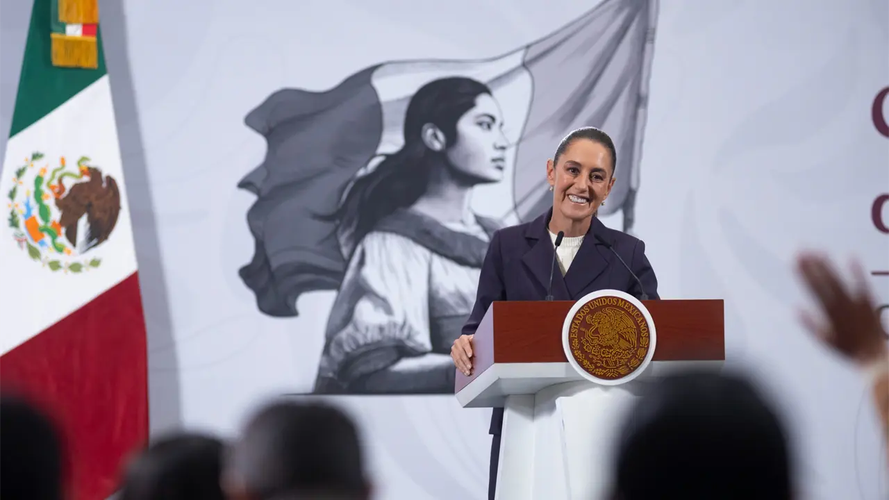 Claudia Sheinbaum, presidenta de México.