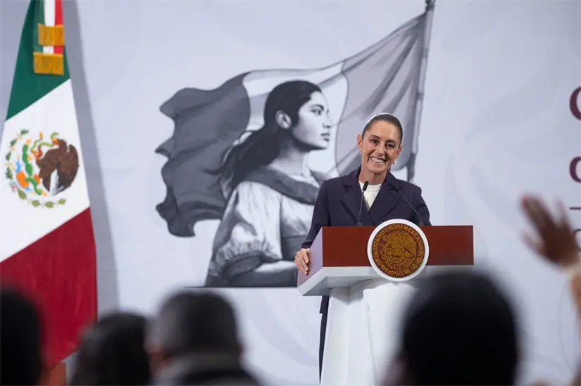 Claudia Sheinbaum, presidenta de México.