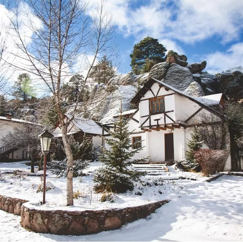 Creel te ofrecerá un paisaje sin igual durante el invierno. Foto: Cortesía. 