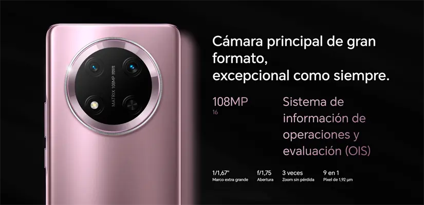 Este Honor tiene excelente resistencia, autonomía y cámaras. Foto: Honor