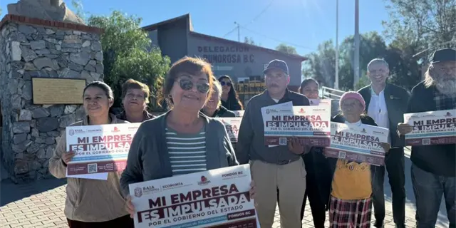 Impulsan a emprendedores de más de 50 años con entrega de apoyos en Tecate, Baja California